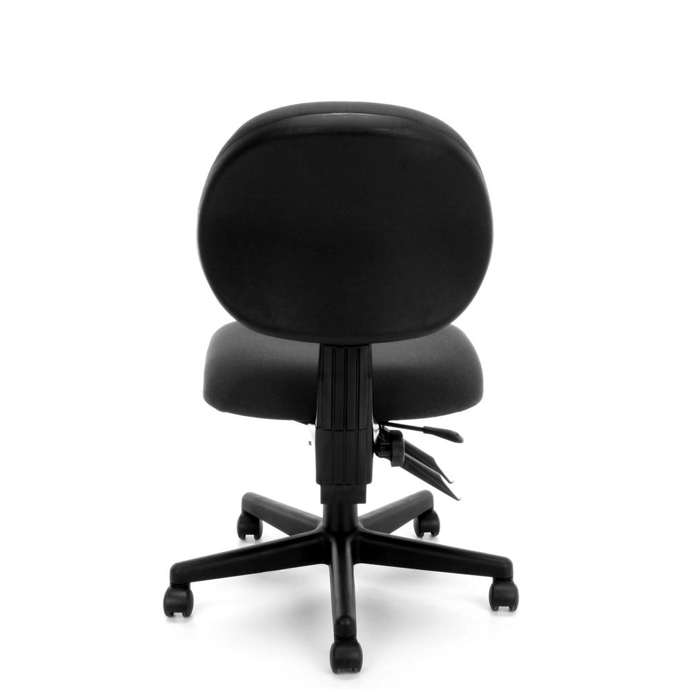 OFM Model 241 24-Hour Multi-Adjustable Upholstered Armless Task Chair. Picture 5