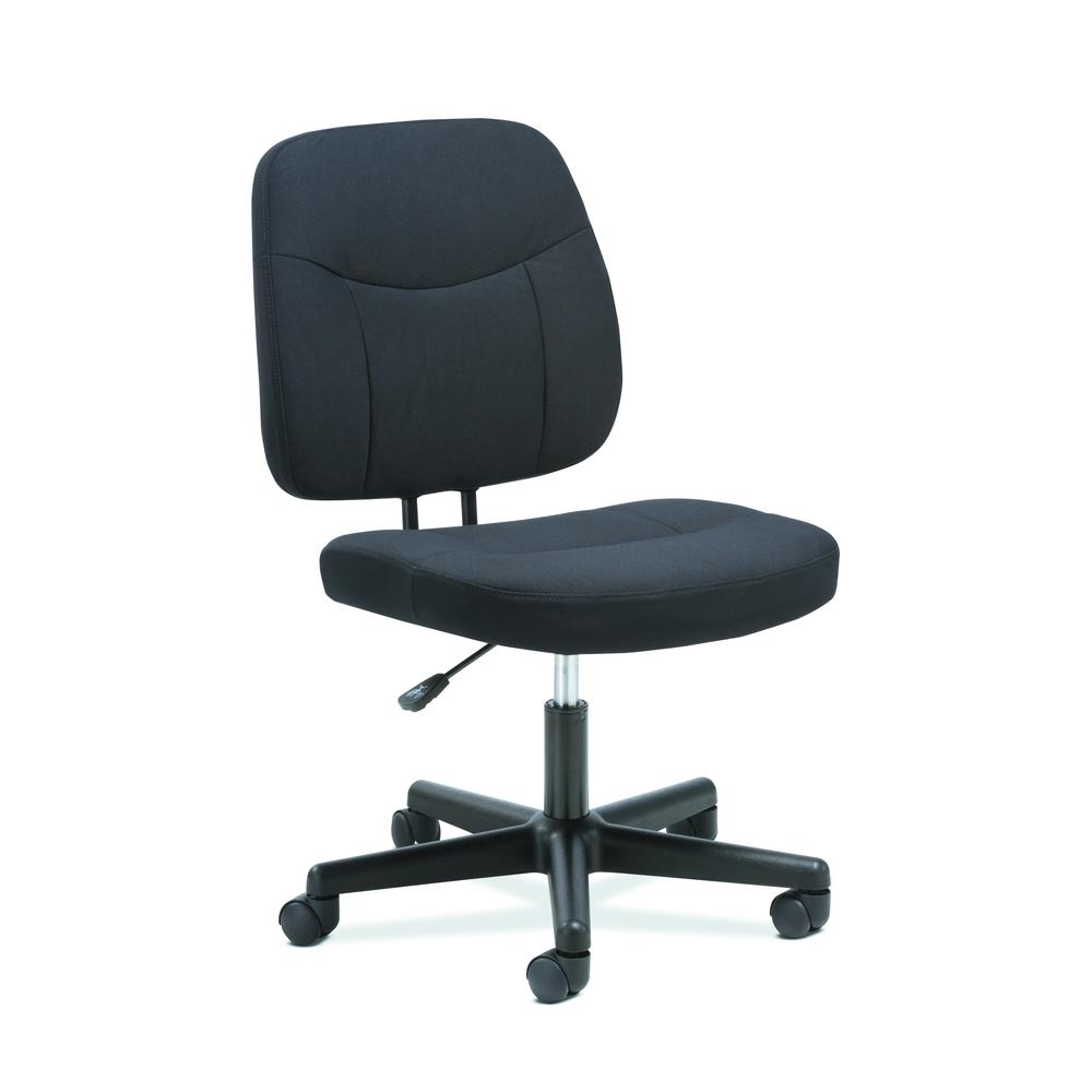 Sadie Task Chair-Computer Chair for Office Desk, Black (HVST401). Picture 1