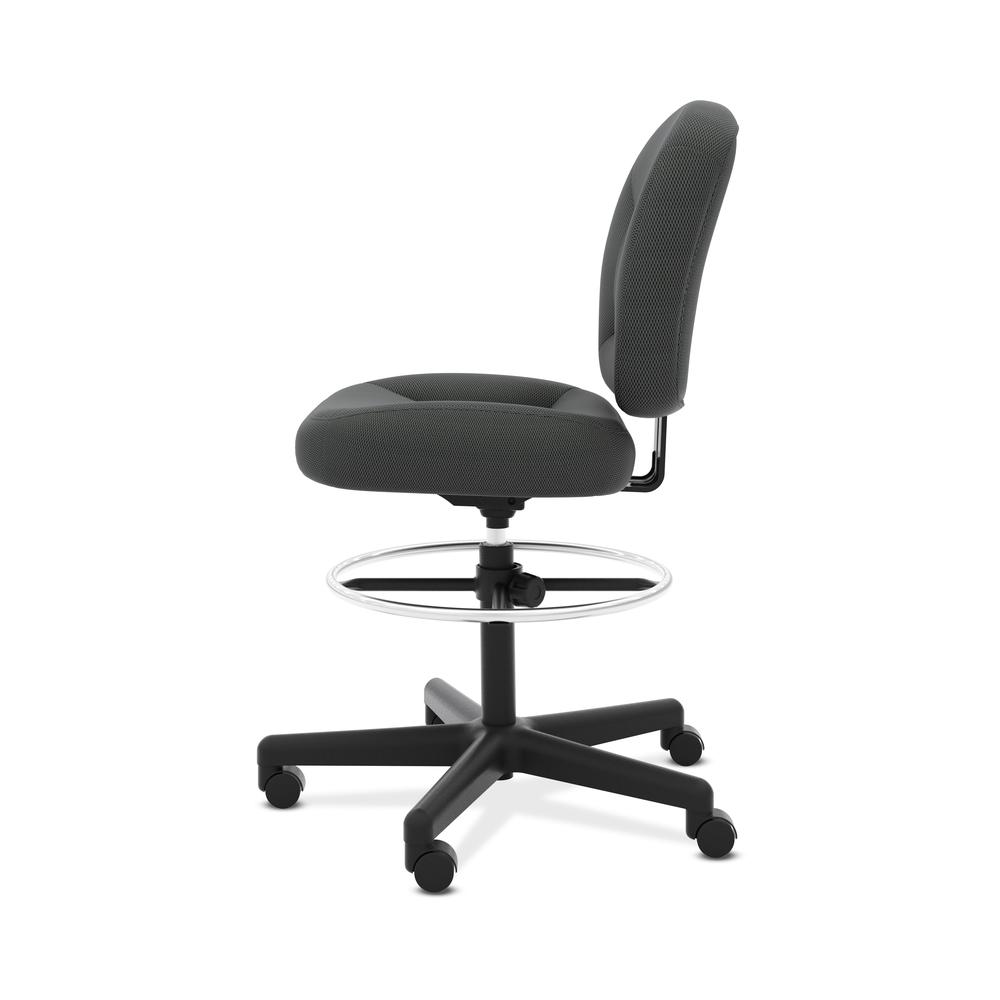 HON ValuTask Low-Back Task Stool Chair, in Black (HVL215). Picture 5