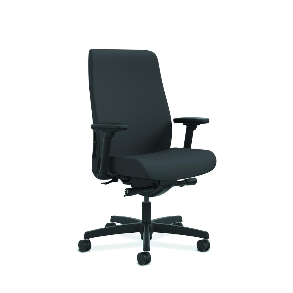 HON Endorse Mid-Back Task Chair with Lumbar Support, in Black (HLWU). Picture 1