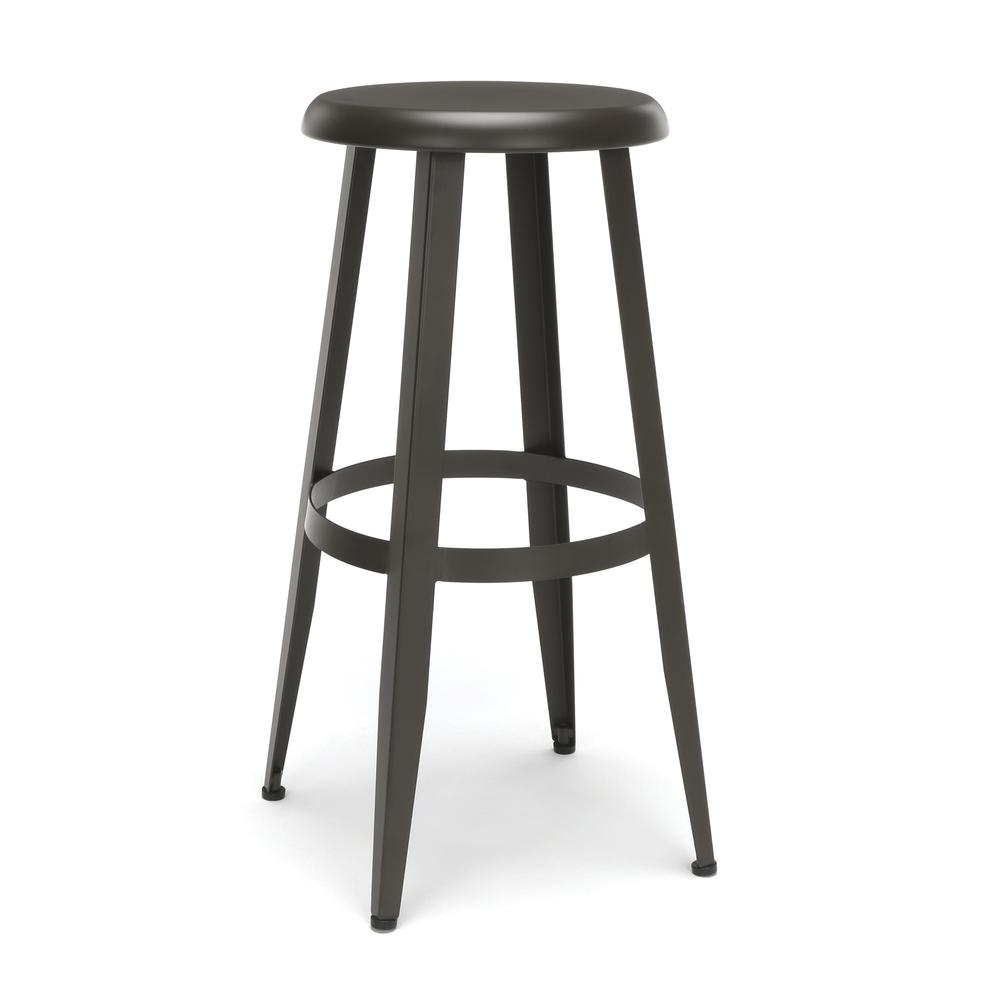 OFM Edge Series 30" Steel Stool - Backless Stool with Steel Foot Ring, Antique Brown (33930M-ABRN). The main picture.
