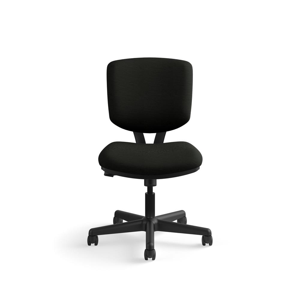 HON Volt Leather Task Chair - Computer Chair for Office Desk, Black (H5703). Picture 2