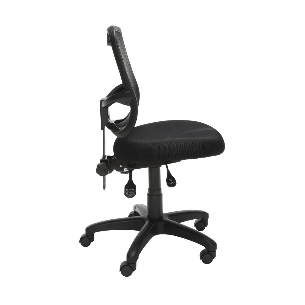 OFM Ergonomic Mesh Mid Back Armless Task Chair, (130-A05). Picture 4