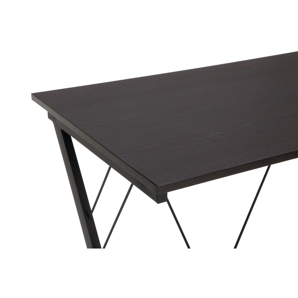 Essentials by OFM ESS-1001 Computer Desk with Metal Legs, Black. Picture 6