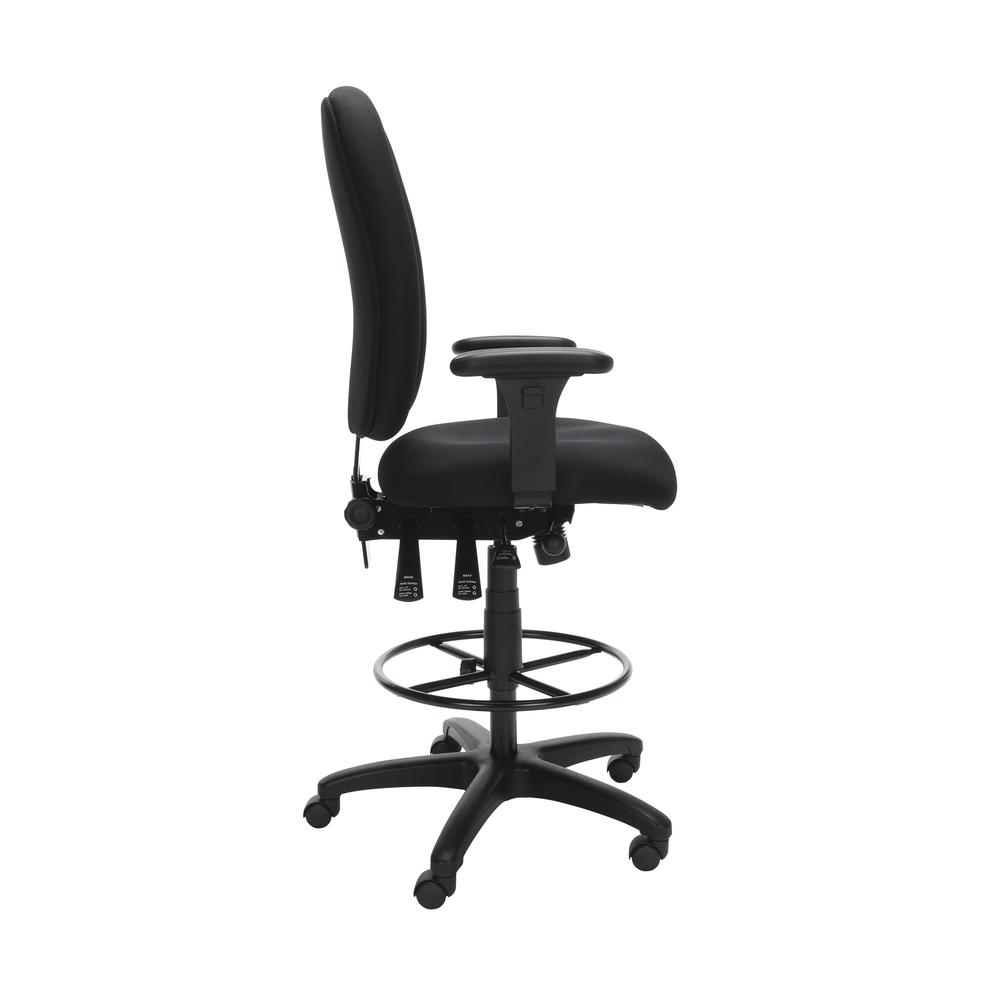 OFM Task Chair with Arms and Kit, Mid Back, (125-DK-805). Picture 4