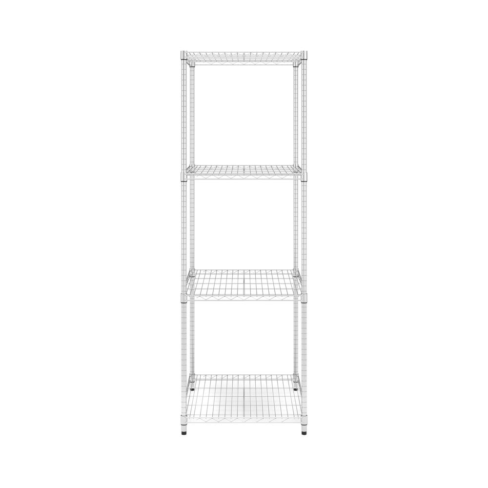OFM Adjustable Wire Shelving Unit 36 x 72, 24" Depth, in Chrome (S367224-CHRM). Picture 4