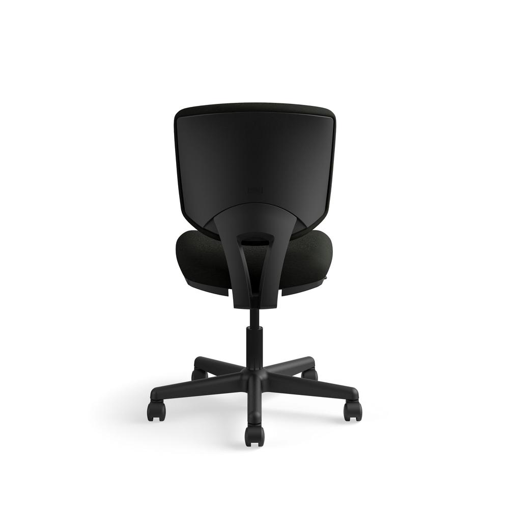 HON Volt Leather Task Chair - Computer Chair for Office Desk, Black (H5703). Picture 3