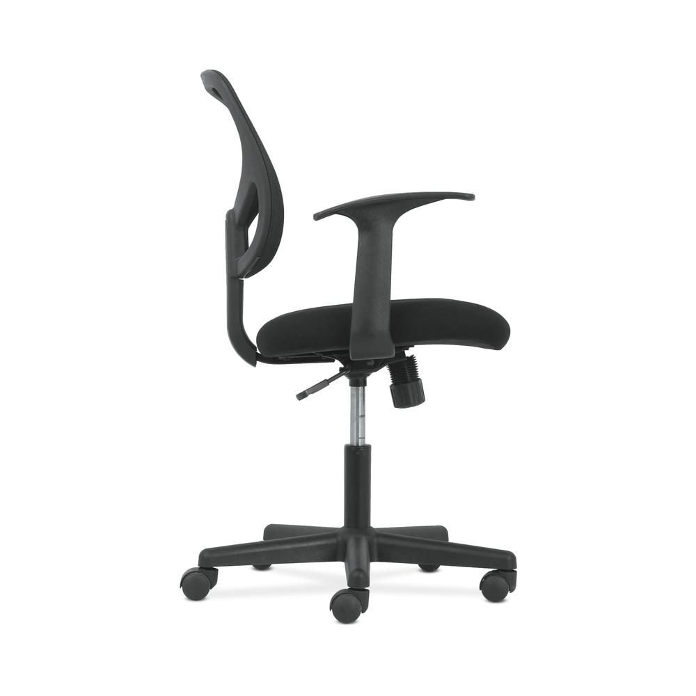Sadie Swivel Mid Back Mesh Task Chair with Arms - Ergonomic Computer/Office Chair (HVST102). Picture 3