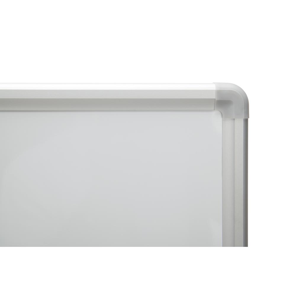 OFM Essentials Collection Magnetic Whiteboard with Aluminum Frame and Tray, 36 x 24 (ESS-8500). Picture 6