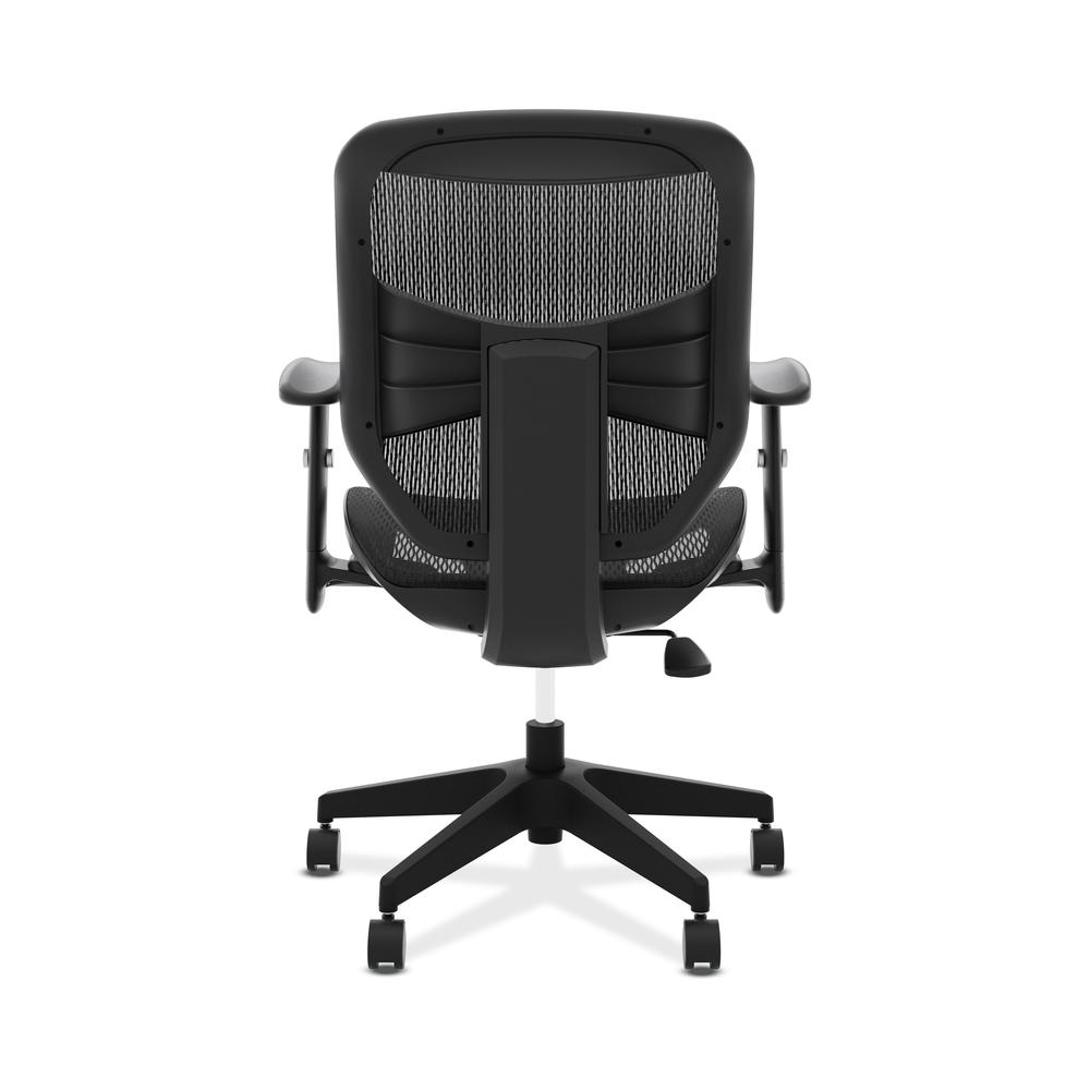 HON Prominent High Back Task Chair - Mesh Back and Seat Office Chair for Computer Desk, Black (HVL534). Picture 3