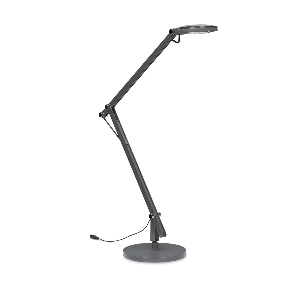 Ofm 4020 Gry Led Desk Lamp With 3 In 1 Desk Clamp And Wall