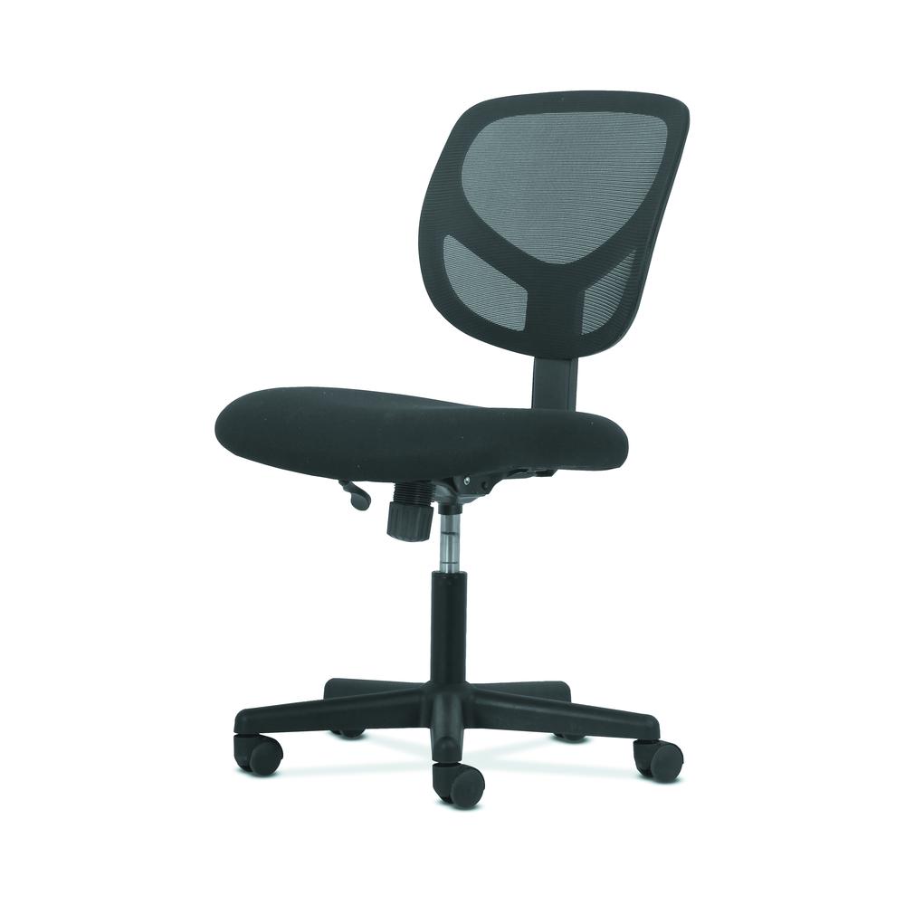 Sadie Swivel Mid Back Mesh Task Chair without Arms - Ergonomic Computer/Office Chair (HVST101). Picture 2