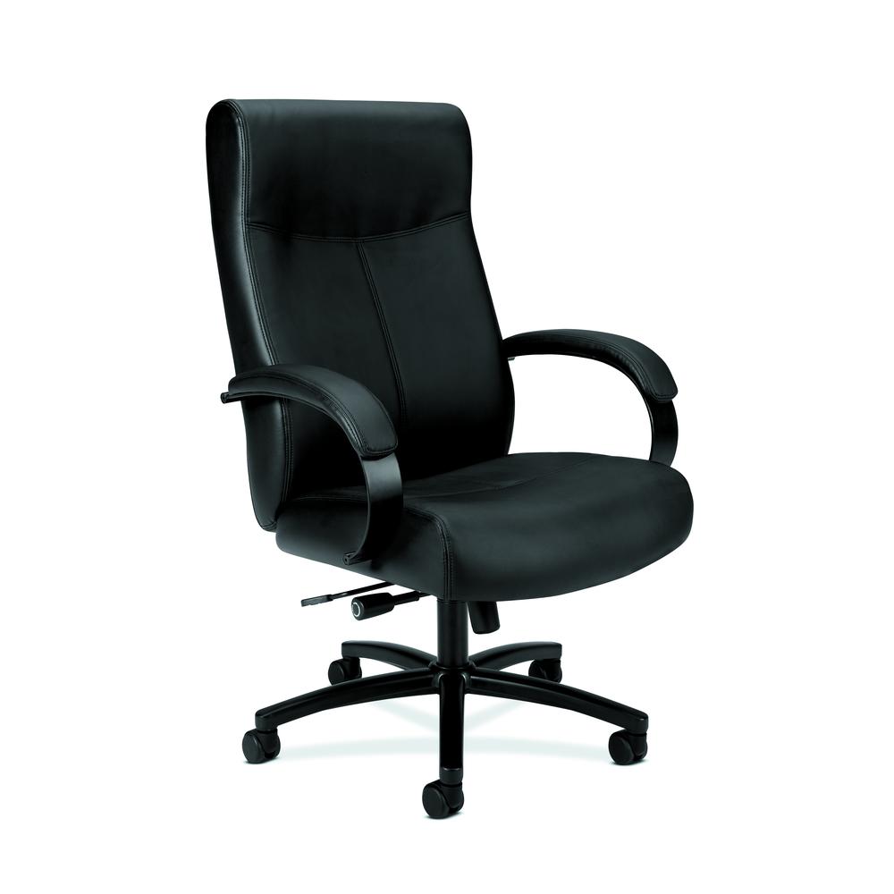 HON Validate Big and Tall Executive Chair, in Black Leather (HVL685). Picture 1