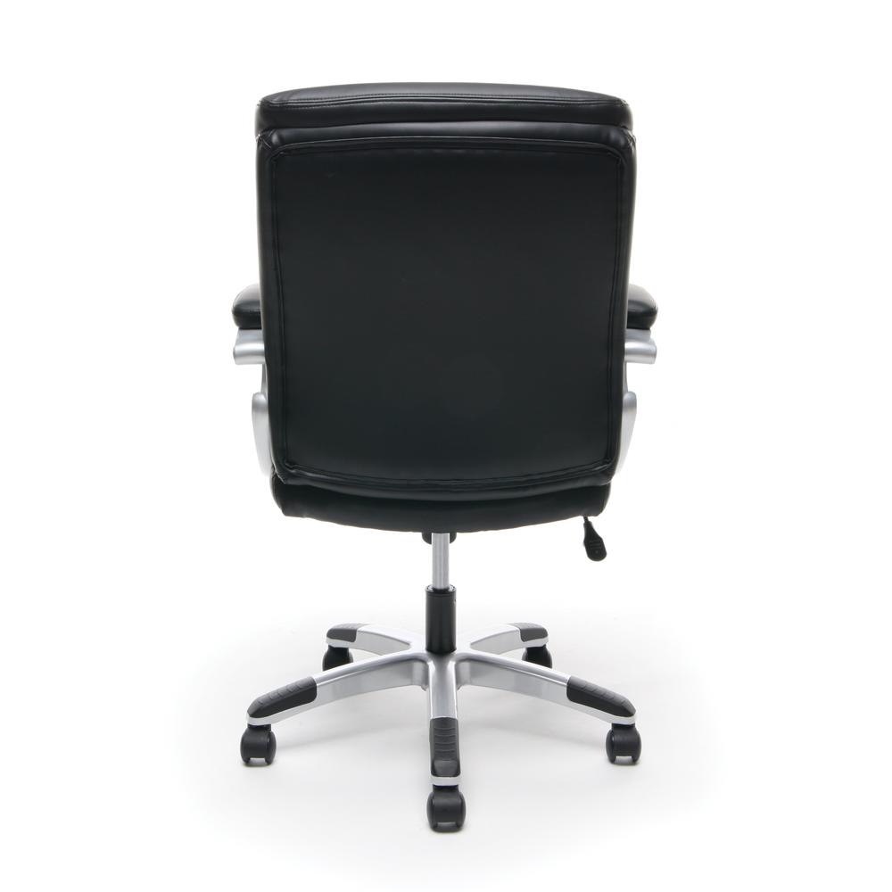 Essentials by OFM ESS-6020 Executive Office Chair, Black with Silver Frame. Picture 3
