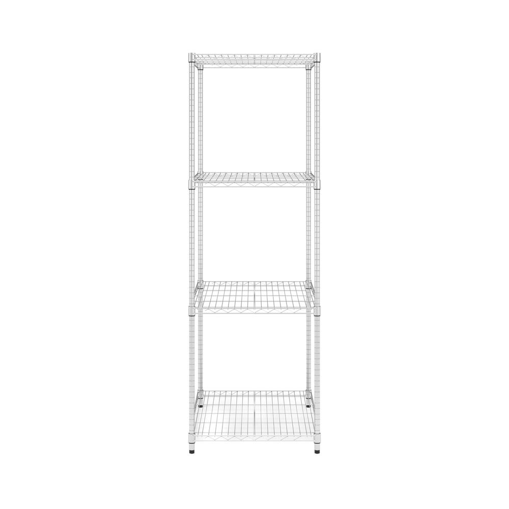OFM Adjustable Wire Shelving Unit 36 x 72, 24" Depth, in Chrome (S367224-CHRM). Picture 5