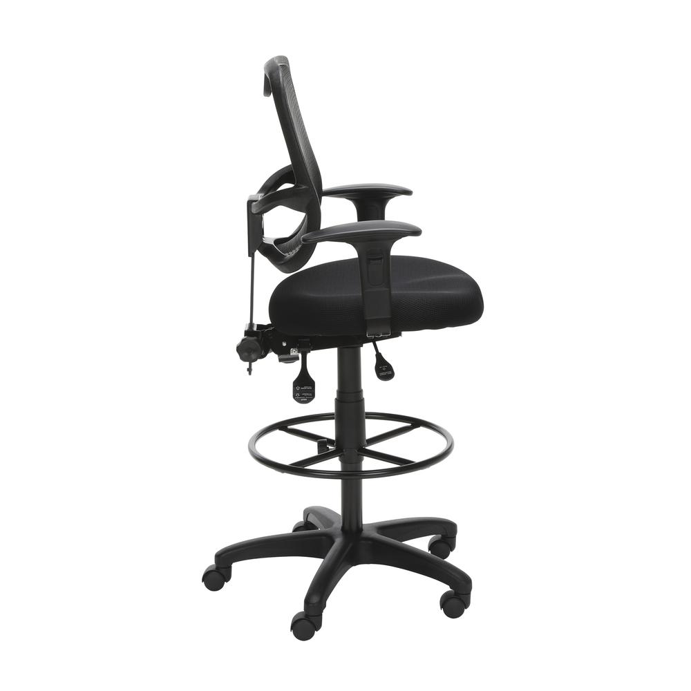 OFM Mesh Swivel Task Chair with Arms , Kit, Mid Back, (130-AA3-DK-A05). Picture 4
