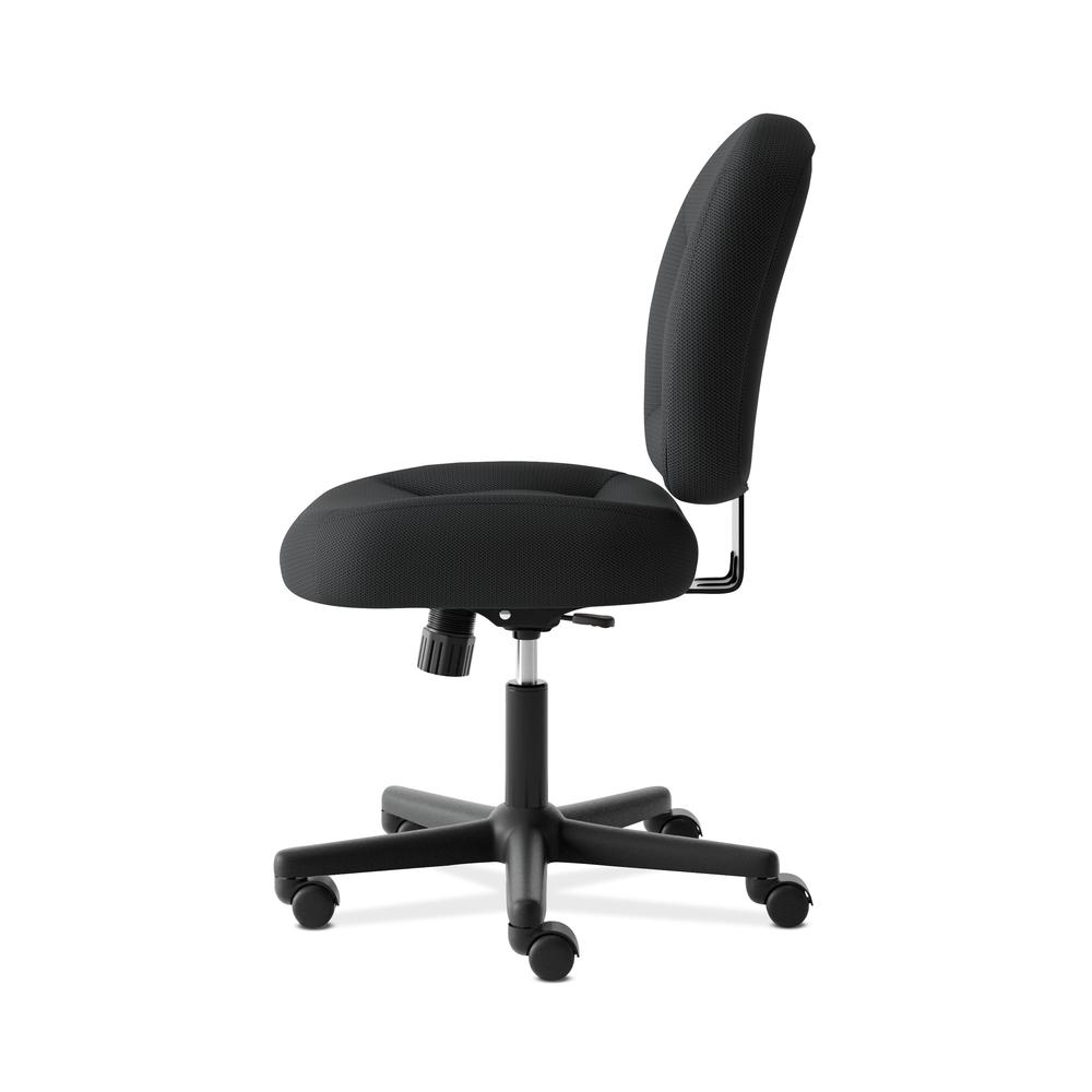 HON ValuTask Low Back Task Chair - Mesh Computer Chair for Office Desk, Black (HVL210). Picture 5