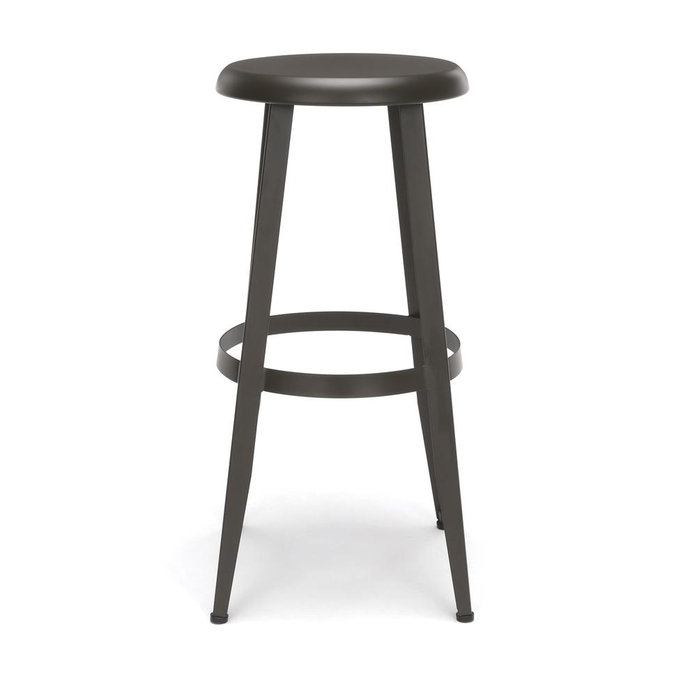 OFM Edge Series 30" Steel Stool - Backless Stool with Steel Foot Ring, Antique Brown (33930M-ABRN). Picture 3