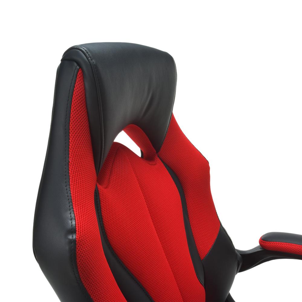 OFM Collection High-Back Racing Style Bonded Leather Gaming Chair. Picture 6