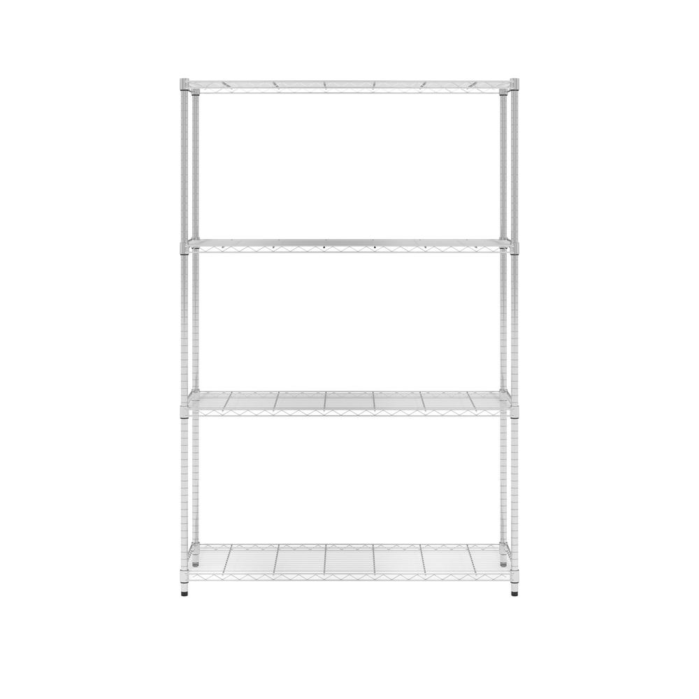 OFM Adjustable Wire Shelving Unit 48 x 72, 18" Deep, in Chrome (S487218-CHRM). Picture 2