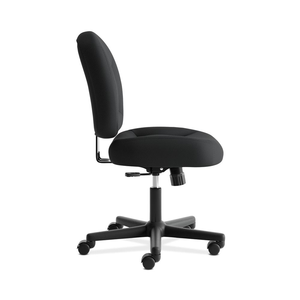 HON ValuTask Low Back Task Chair - Mesh Computer Chair for Office Desk, Black (HVL210). Picture 4
