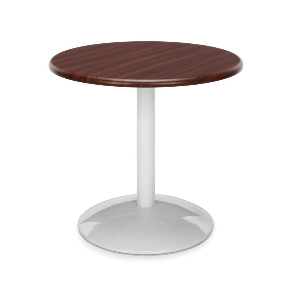 OFM Orbit Series Model OT24RD 24" Round Table, Mahogany. Picture 1