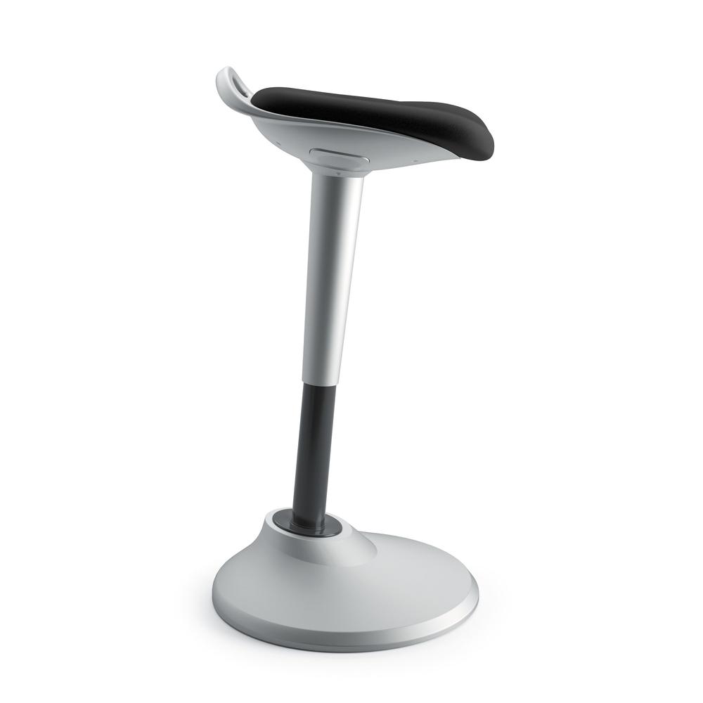 HON Perch Stool, Sit to Stand Backless Stool for Office Desk, Black (HVLPERCH). Picture 4