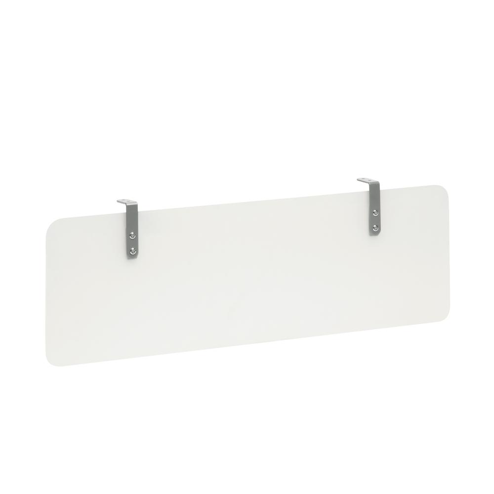 OFM’s Fulcrum Series 48” Frosted Plastic Modesty Panel, Hanging Privacy Panel (CL-MP48). Picture 1