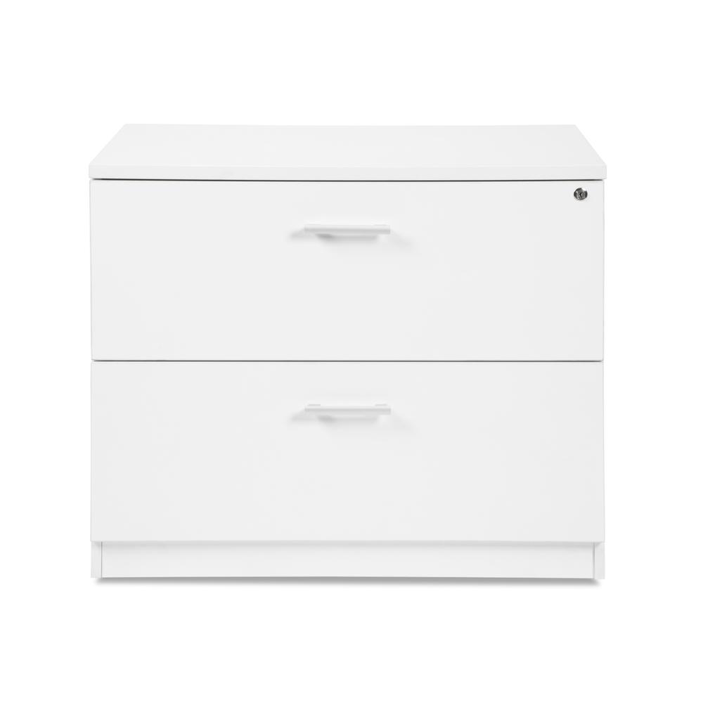 Ofm Fulcrum Series Locking Lateral File Cabinet 2 Drawer Filing