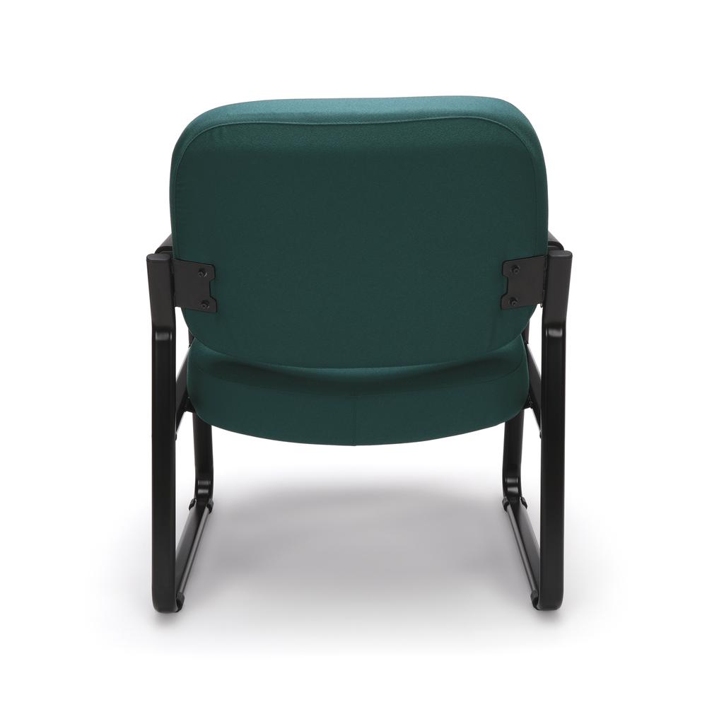 OFM Model 407 Fabric Big and Tall Guest and Reception Chair with Arms, Teal. Picture 3