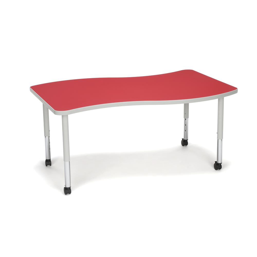 Ofm Adapt Series Large Wave Student Table 20 28 Height