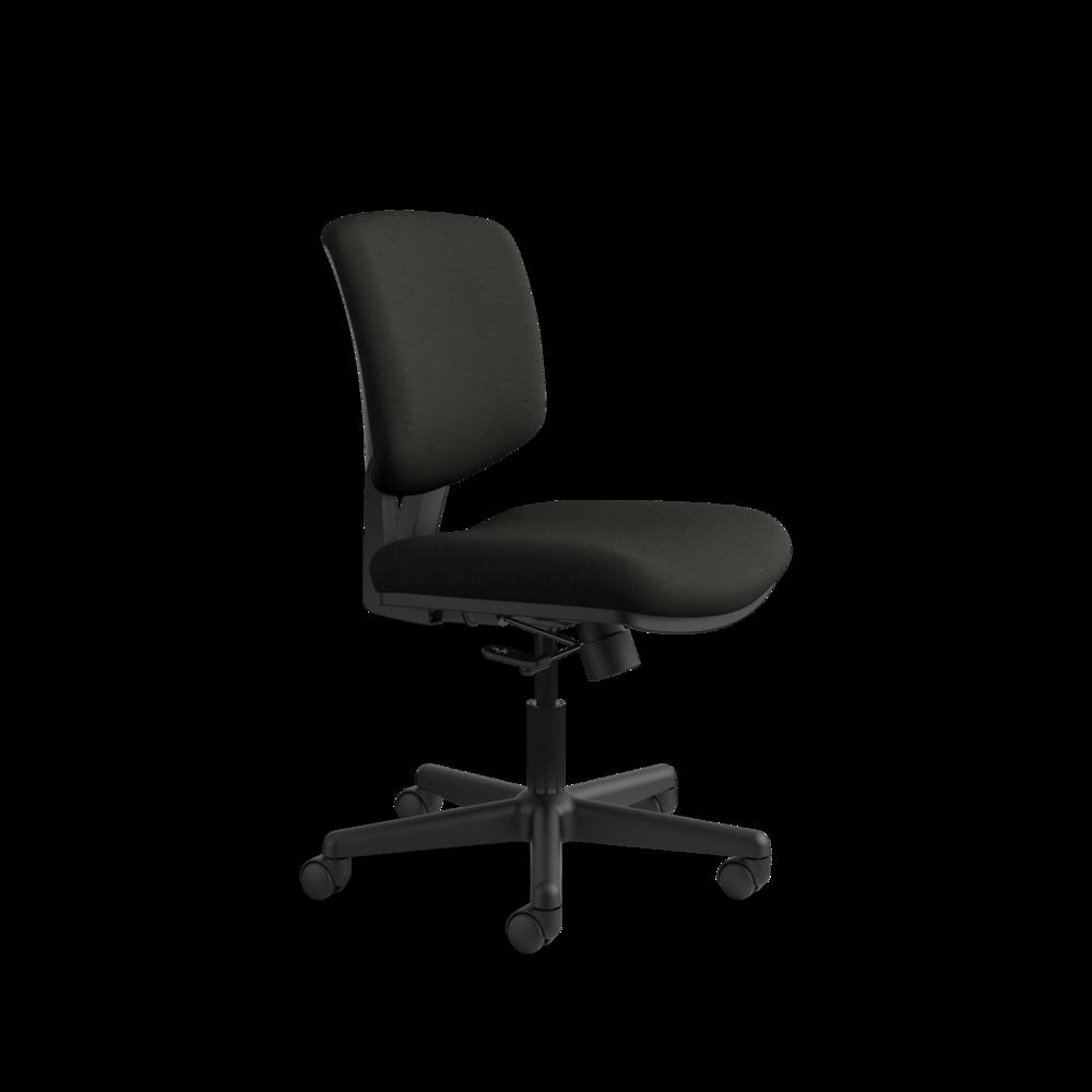 HON Volt Task Chair with SofThread Leather, in Black (H5701). Picture 2