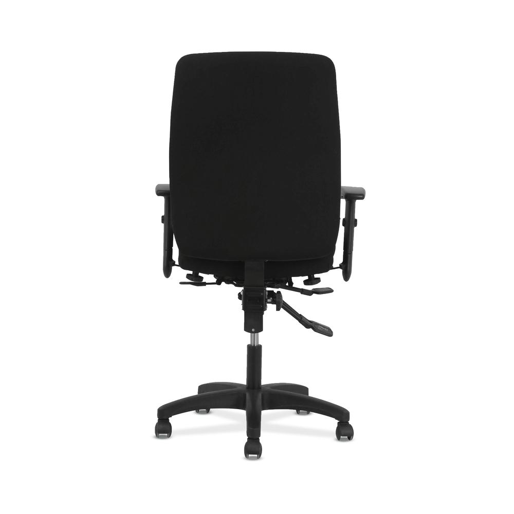 HON Network High-Back Task Chair - Computer Chair for Office Desk, Black Fabric (HVL283). Picture 3