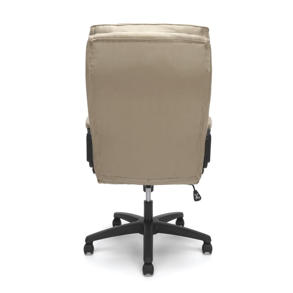 Essentials by OFM ESS-3081 Plush High-Back Microfiber Office Chair, Tan. Picture 3