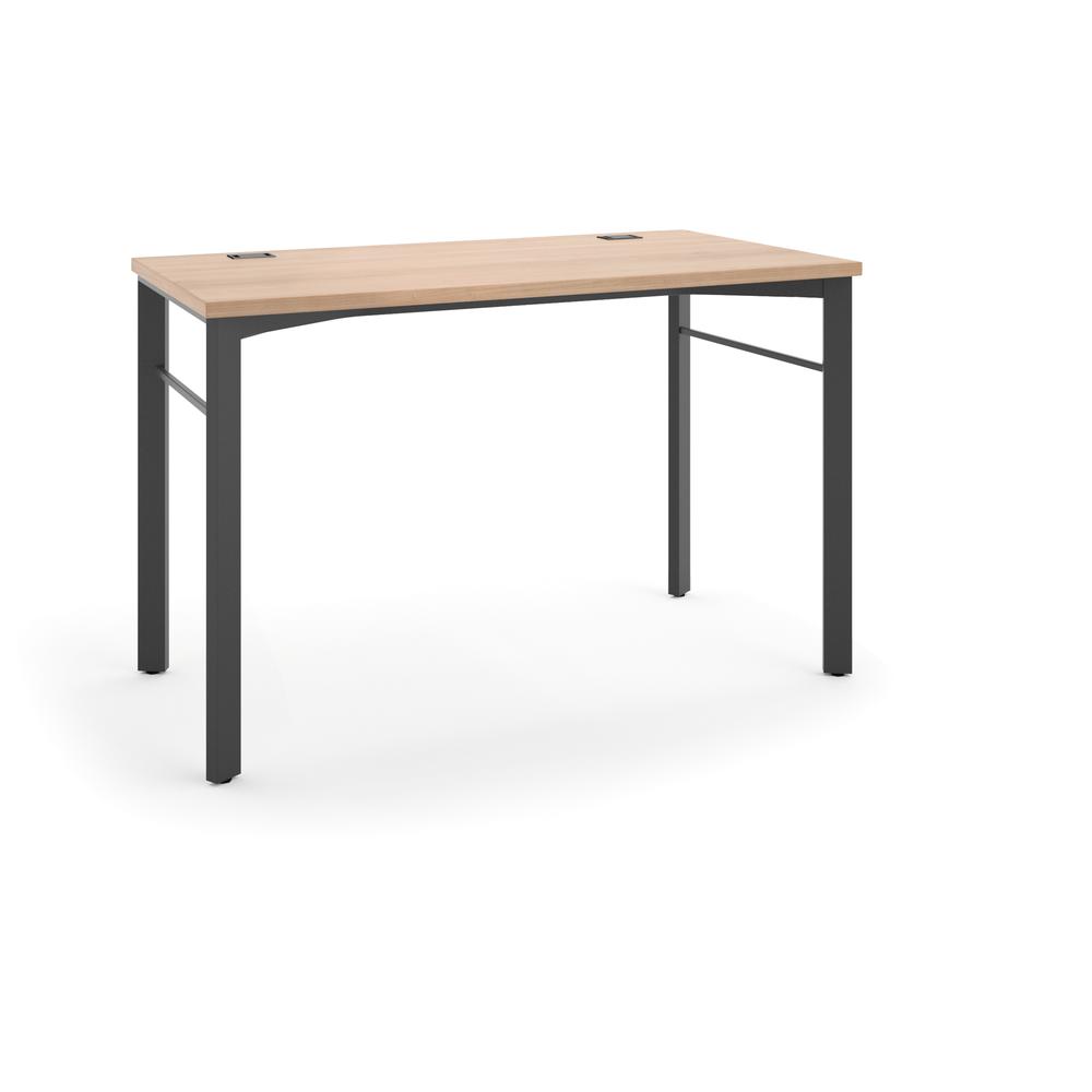 Hon Manage Series Table Desk In Wheat Ash Hmng48wksl