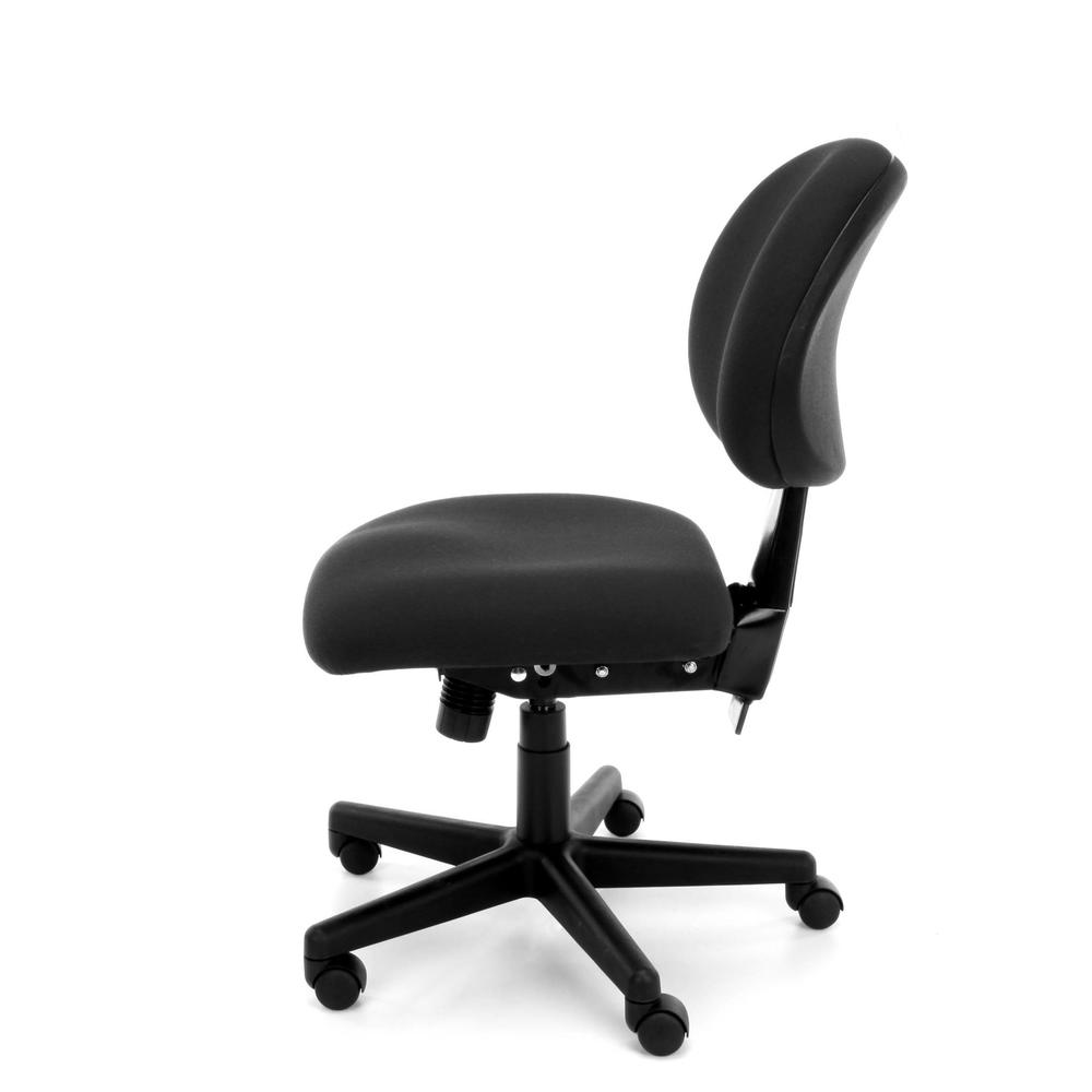 OFM Model 241 24-Hour Multi-Adjustable Upholstered Armless Task Chair. Picture 3