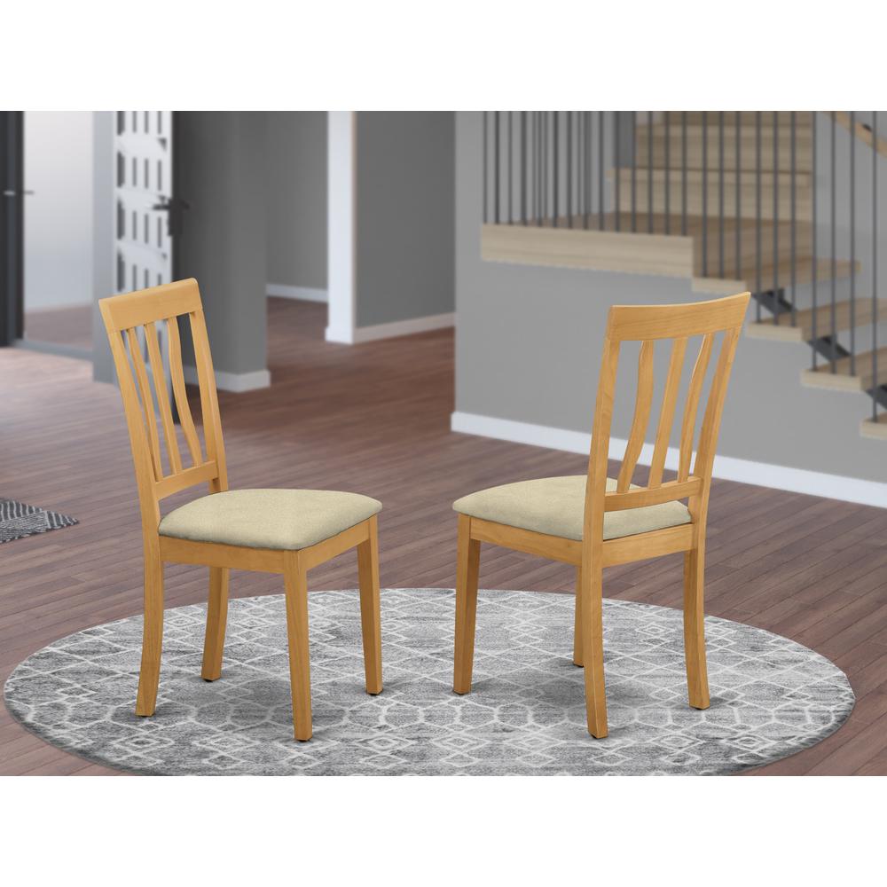 223 Wooden Chair with Seat Cushion, Chairs