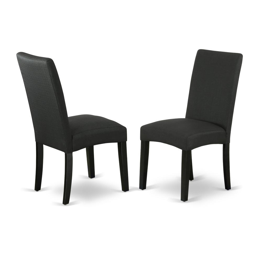 Dining Chair Black, DRP1T24. Picture 2