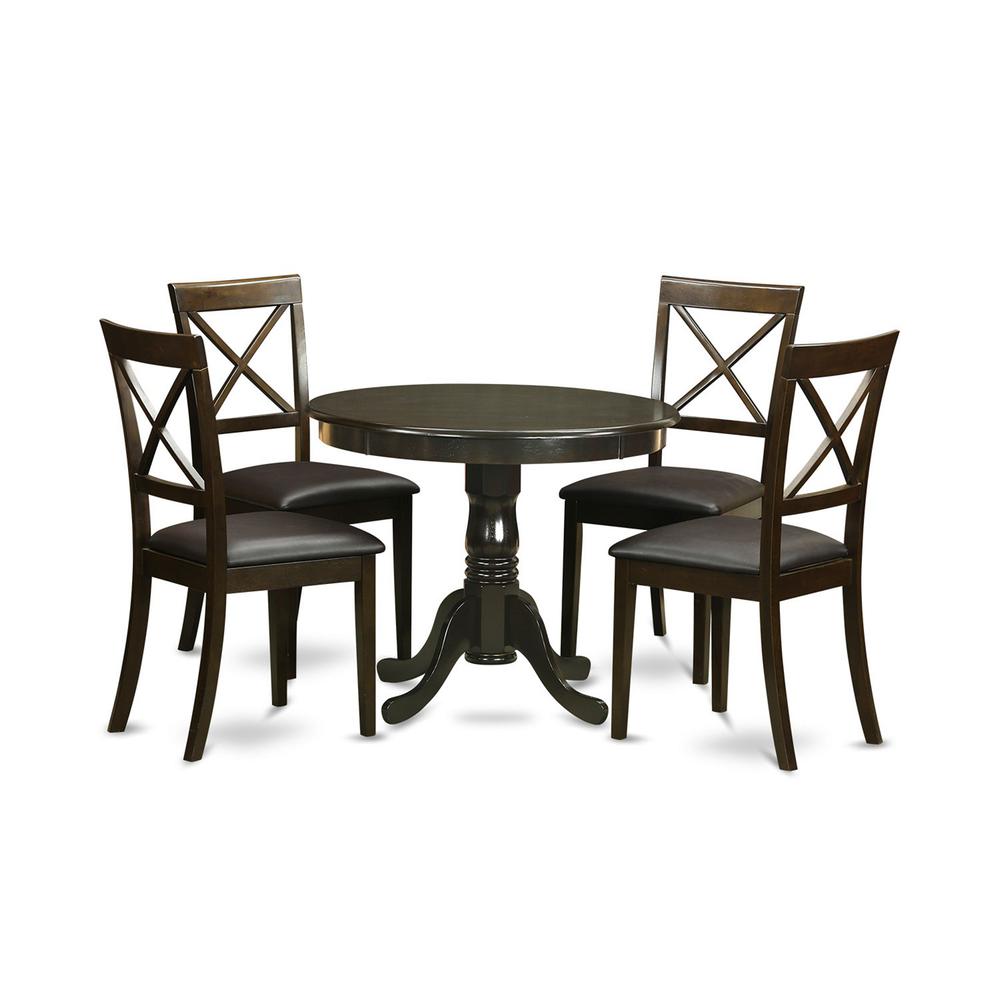 5  Pc  Kitchen  nook  Dining  set-Kitchen  Table  plus  4  Chairs  for  Dining  room. Picture 2