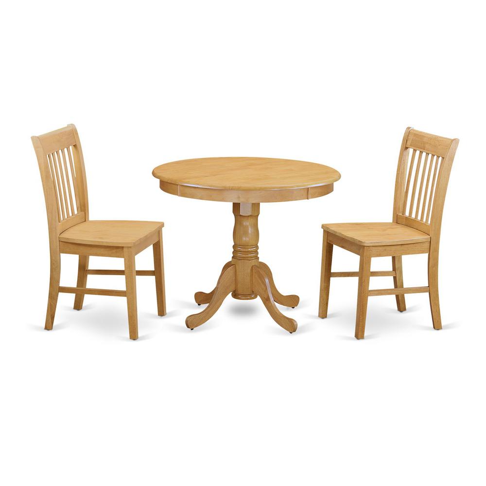 3  Pc  Dining  room  set  -  small  Kitchen  Table  and  2  Dining  chair. Picture 2