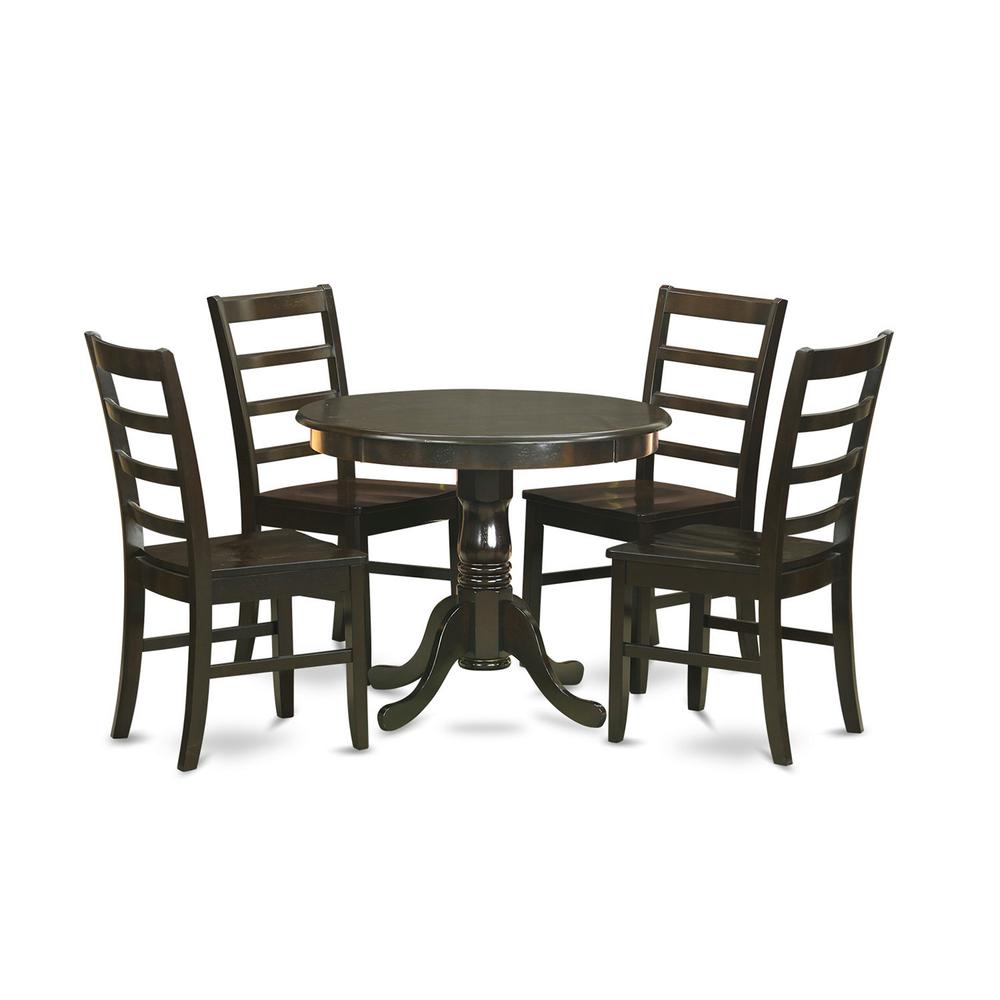 5  Pc  small  Kitchen  Table  set-  Table  plus  4  Kitchen  Dining  Chairs. Picture 2