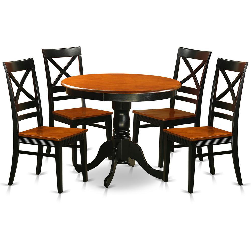 Dining  set  -  5  Pcs  with  4  Wood  Chairs. Picture 2