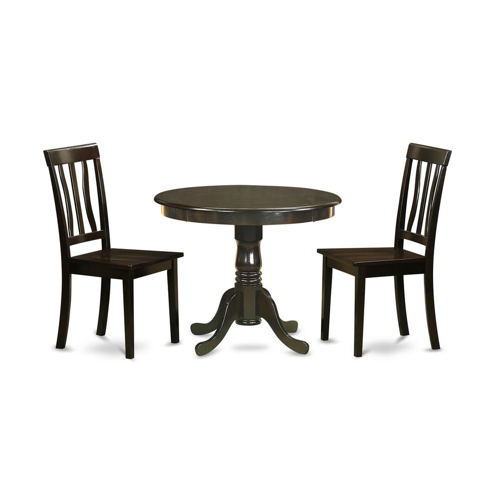 3  PC  Kitchen  Table  set-breakfast  nook  with  2  Dining  Chairs. Picture 2