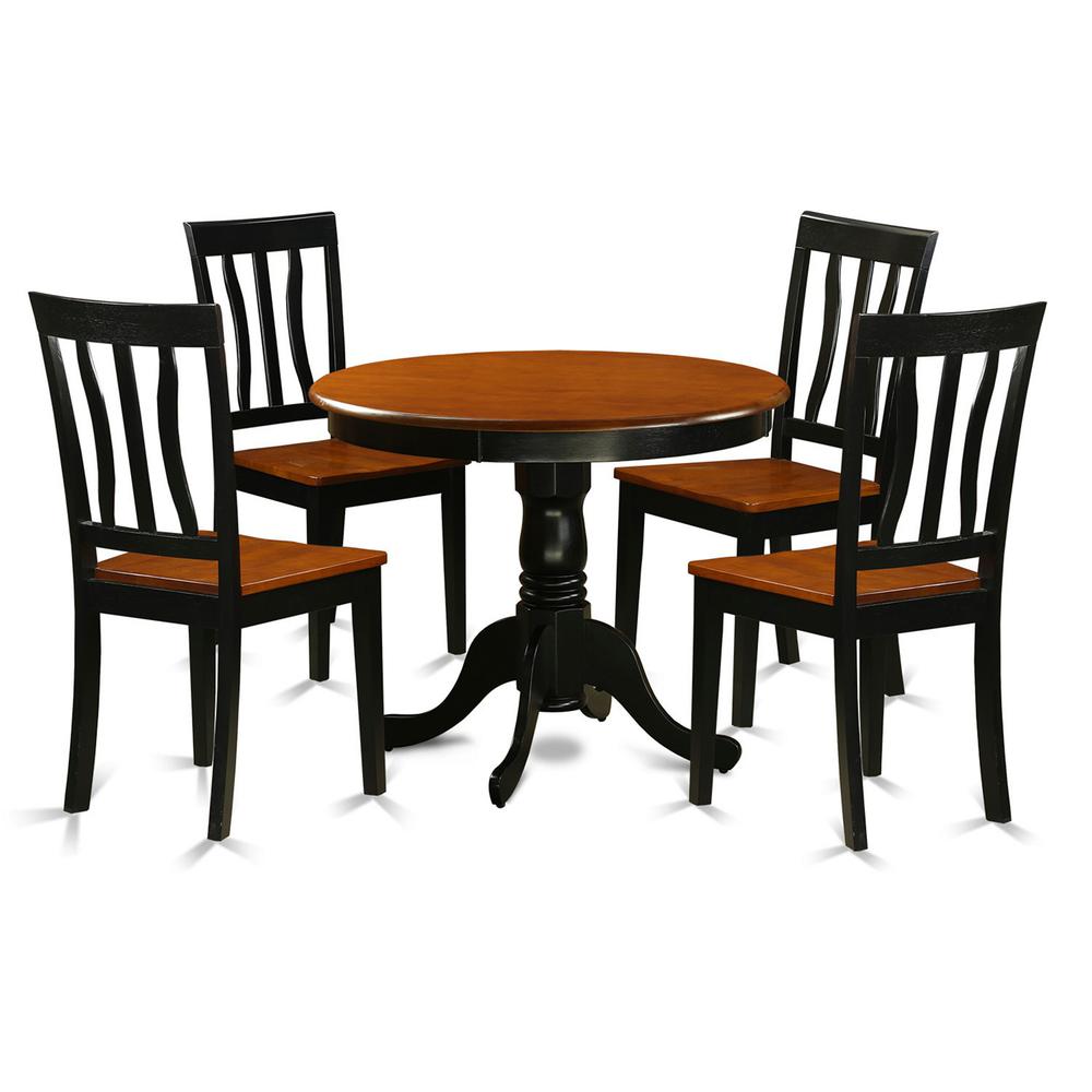 Dining  set  -  5  Pcs  with  4  Wood  Chairs. Picture 2