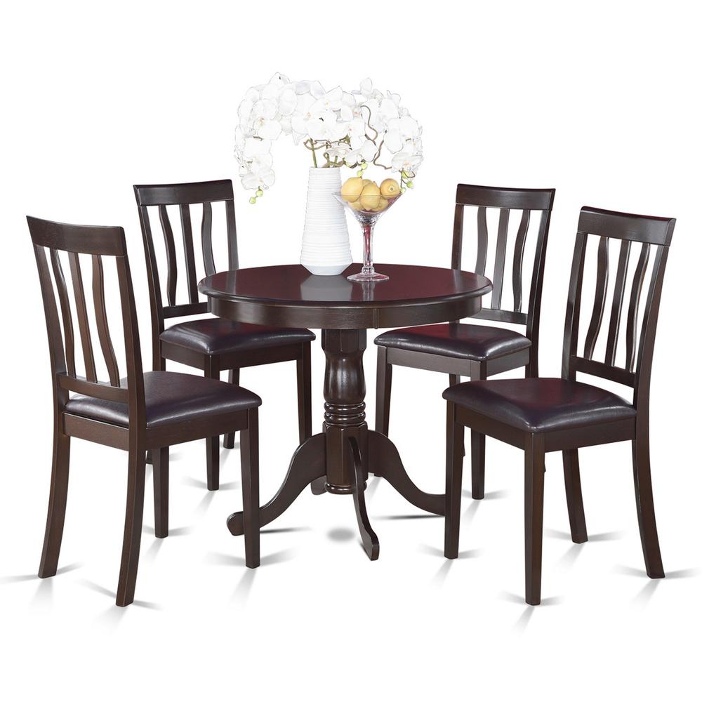 5  Pc  Kitchen  Table  set-Kitchen  Table  and  4  Dining  Chairs. Picture 2