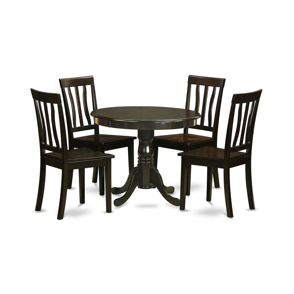 5  Pc  small  Kitchen  Table  set-breakfast  nook  plus  4  Dining  Chairs. Picture 2