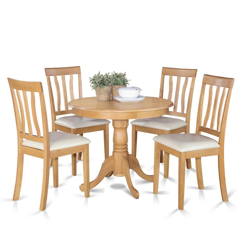 5  PC  Kitchen  Table  set-small  Kitchen  Table  plus  4  Dining  Chairs. Picture 2