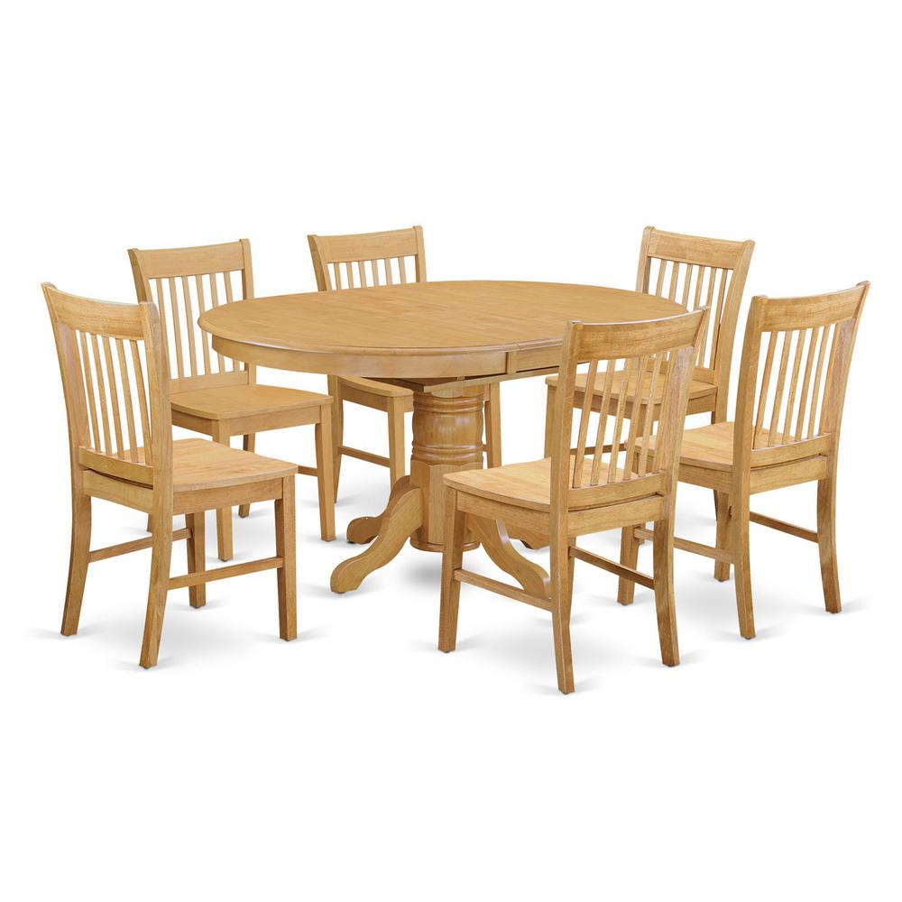 7  PC  Table  and  chair  set  -  Kitchen  dinette  Table  and  6  dinette  Chairs. Picture 2