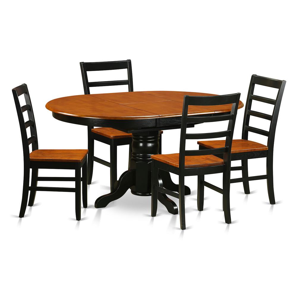 Dining  set  -  5  Pcs  with  4  Wooden  Chairs. Picture 2