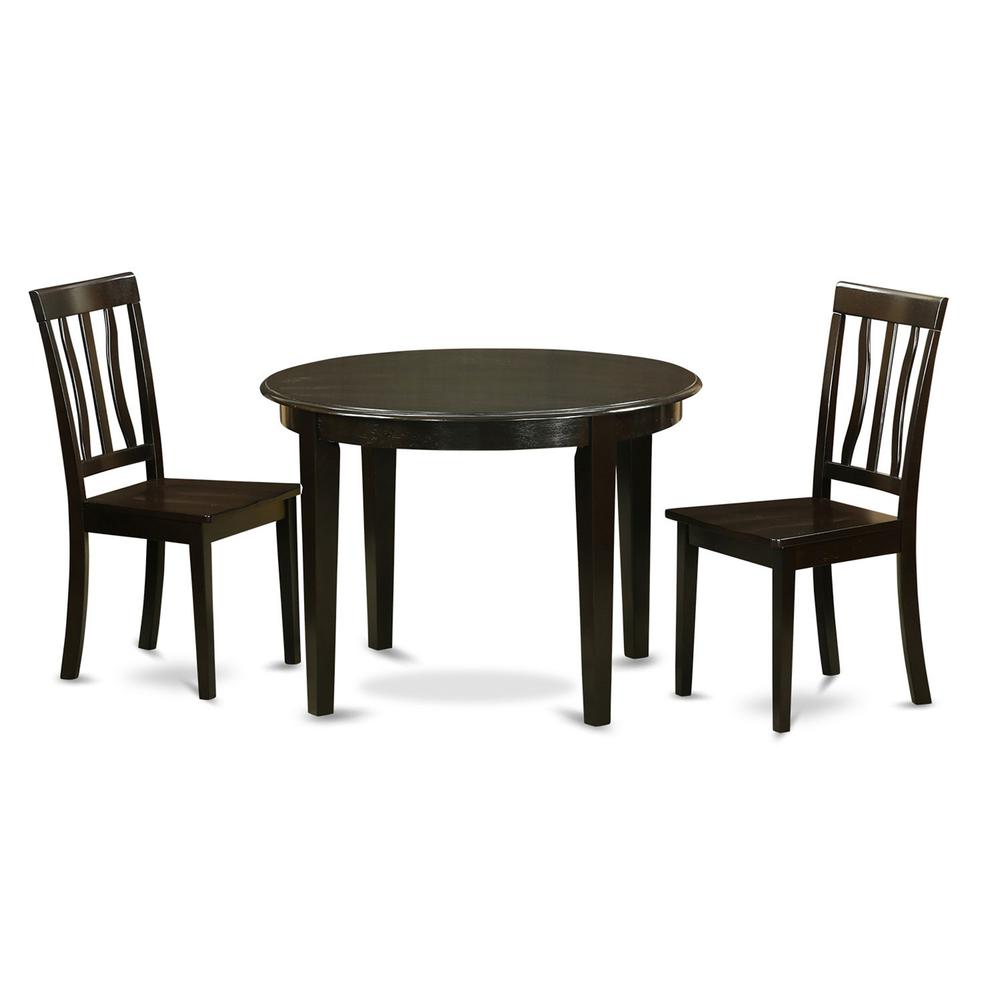 3  PC  Kitchen  nook  Dining  set-Kitchen  Table  and  2  dinette  Chairs. Picture 2